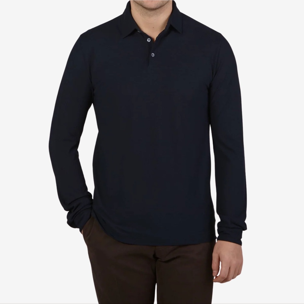 SLOWEAR ZANONE  long sleeve polo shirt